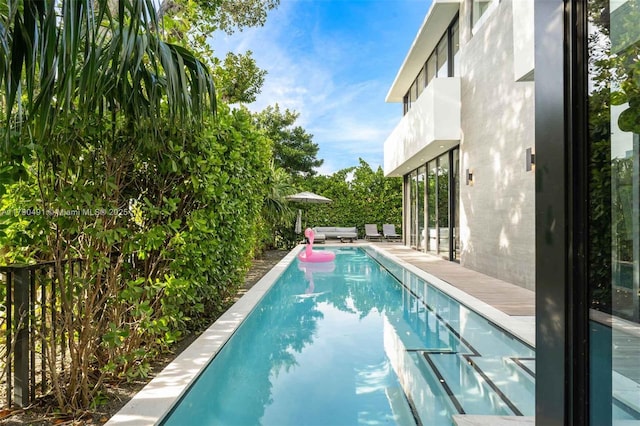 view of pool
