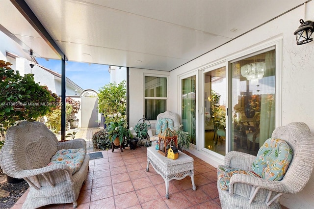 982 NW 133rd Ct, Miami, FL 33182 - sunroom / solarium with plenty of natural light and tile patterned floors