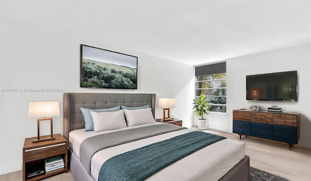 840 NW 87th Ave Unit 204, Miami, FL 33172 - bedroom with light wood-type flooring