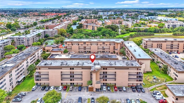 840 NW 87th Ave Unit 204, Miami, FL 33172 - birds eye view of property featuring a city view