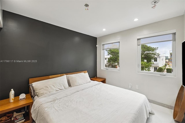 2615 NE 213th St, Miami, FL 33180 - bedroom featuring recessed lighting and baseboards