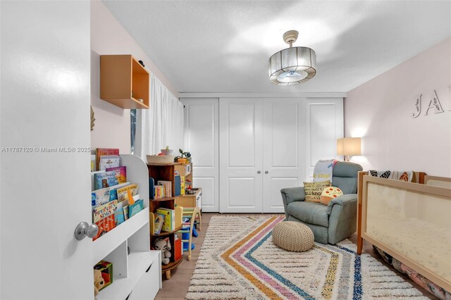 9153 SW 23rd St Unit D, Davie, FL 33324 - sitting room featuring light wood-style floors