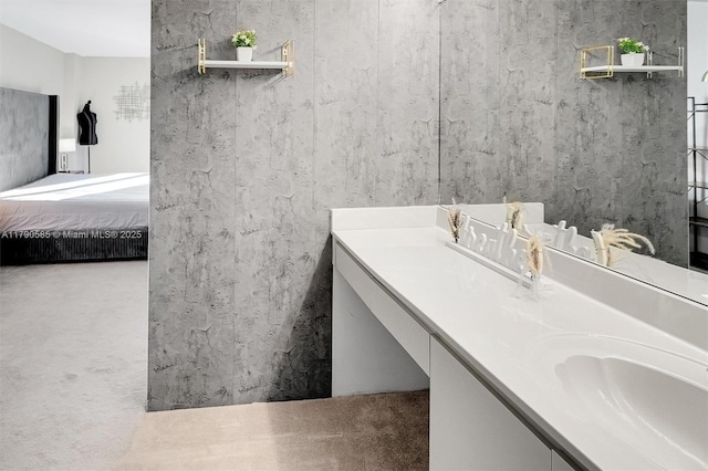 100 Bayview Unit 617, Sunny Isles Beach, FL 33160 - ensuite bathroom featuring vanity