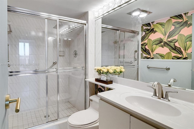 100 Bayview Unit 617, Sunny Isles Beach, FL 33160 - full bathroom featuring vanity and a stall shower
