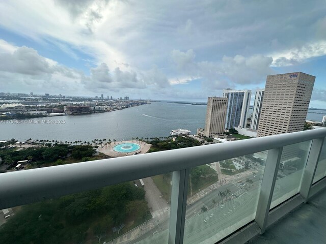 50 Biscayne Blvd Unit 3308, Miami, FL 33132 - water view featuring a city view