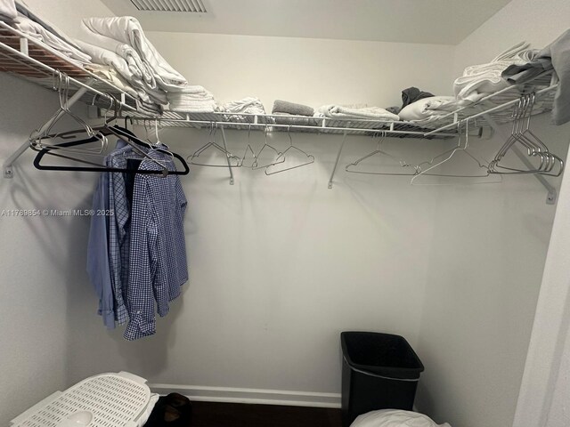 50 Biscayne Blvd Unit 3308, Miami, FL 33132 - walk in closet with visible vents
