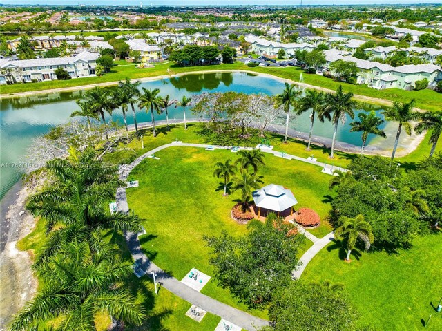 2884 SE 2nd Dr Unit 7, Homestead, FL 33033 - aerial view with a water view and a residential view