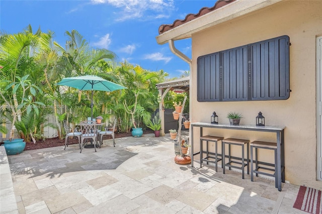 1543 NW 182nd Way, Pembroke Pines, FL 33029 - view of patio