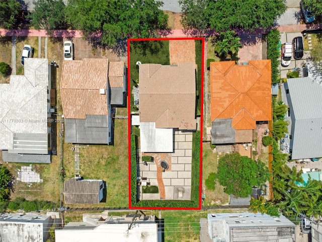 1185 Biarritz Dr, Miami Beach, FL 33141 - birds eye view of property
