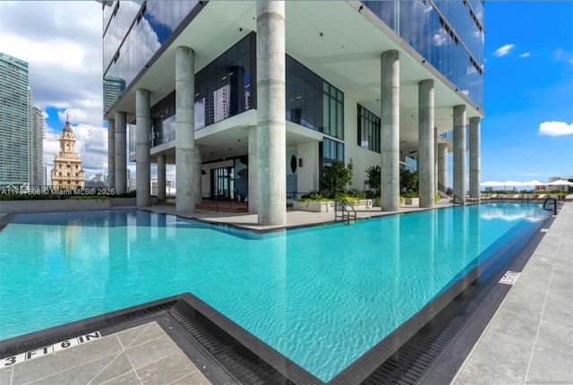 398 NE 5th St Unit 1515, Miami, FL 33132 - community pool featuring a patio