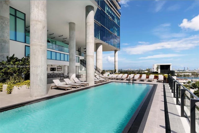 398 NE 5th St Unit 1515, Miami, FL 33132 - pool featuring a patio