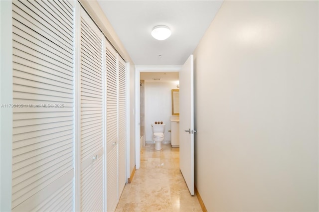 1800 N Bayshore Dr Unit 509, Miami, FL 33132 - corridor featuring baseboards