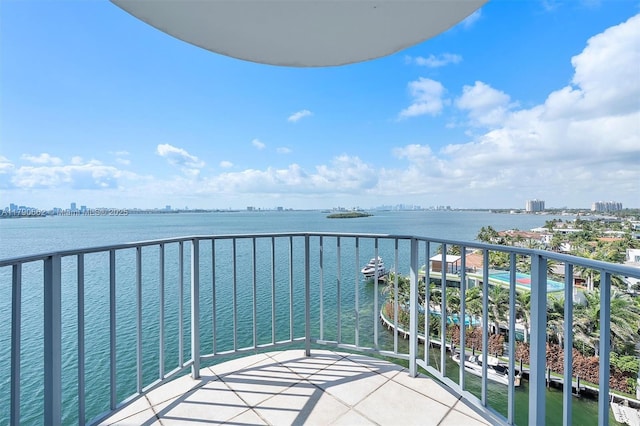 11930 N Bayshore Dr Unit 1007, North Miami, FL 33181 - balcony with a city view and a water view