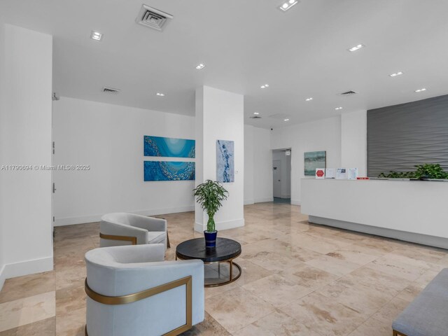 2101 S Ocean Dr Unit 401, Hollywood, FL 33019 - interior space featuring visible vents