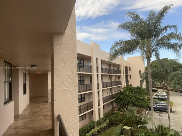 view of property