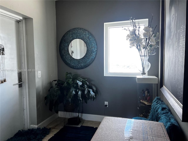 15051 Royal Oaks Ln Unit 2301, North Miami, FL 33181 - foyer entrance featuring tile patterned floors and baseboards