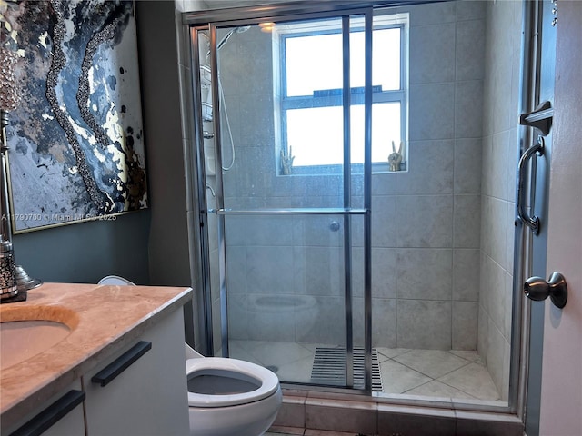 15051 Royal Oaks Ln Unit 2301, North Miami, FL 33181 - full bath featuring toilet, a shower stall, and vanity