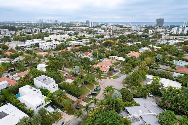 1311 Bay Dr, Miami Beach, FL 33141 - aerial view featuring a city view