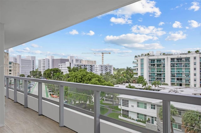 9261 E Bay Harbor Dr Unit 606, Bay Harbor Islands, FL 33154 - balcony featuring a view of city