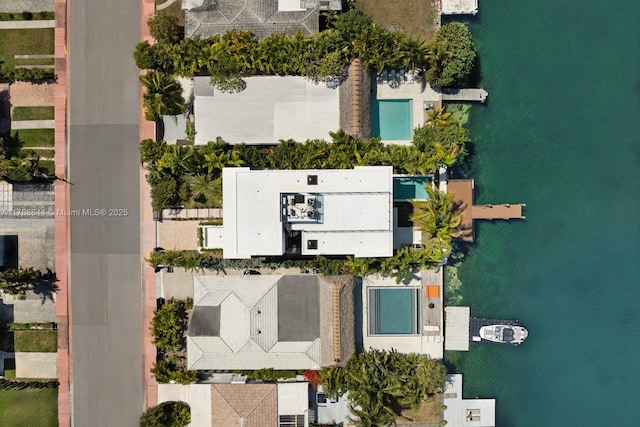drone / aerial view