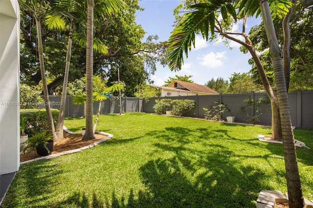 3648 Oak Ave, Coconut Grove, FL 33133 - view of yard with a fenced backyard