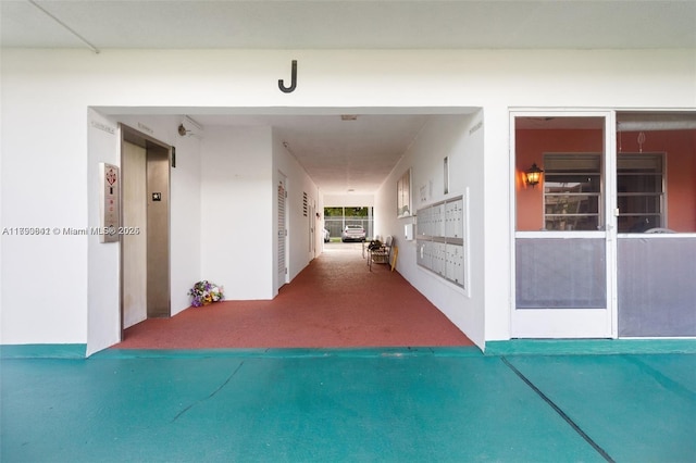 5300 Washington St Unit J116, Hollywood, FL 33021 - corridor with elevator