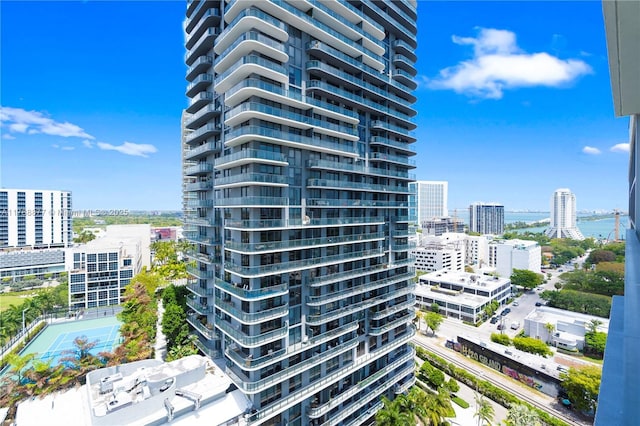 view of property featuring a city view