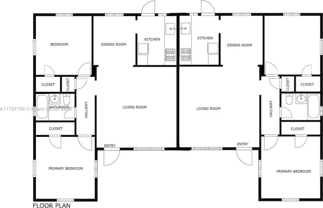 11105 NE 9th Ave, Biscayne Park, FL 33161 - plan