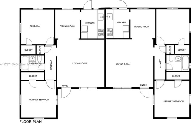 11105 NE 9th Ave, Biscayne Park, FL 33161 - plan