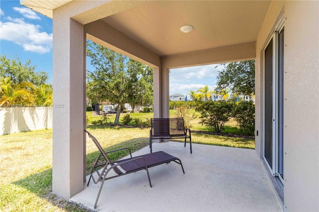 10860 79th St, E, FL 34219 - view of patio