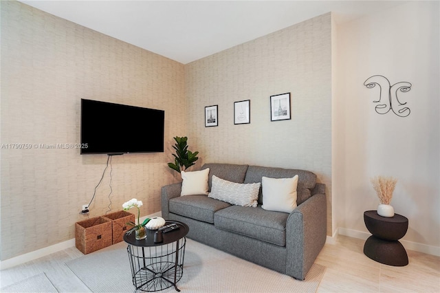 3900 Biscayne Blvd Unit N-821, Miami, FL 33137 - living area featuring baseboards