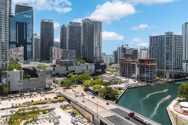 45 SW 9th St Unit 1205, Miami, FL 33130 - view of city skyline featuring a nearby body of water