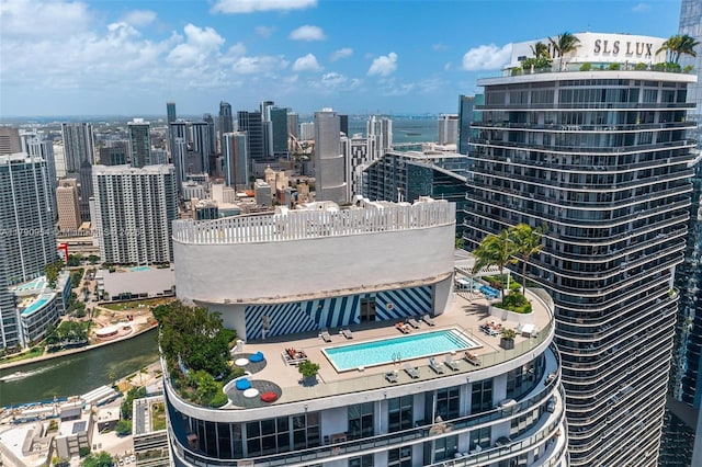 45 SW 9th St Unit 1205, Miami, FL 33130 - view of city featuring a nearby body of water