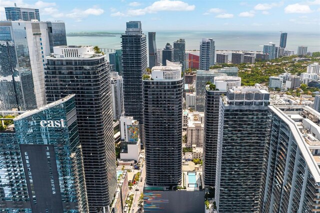 45 SW 9th St Unit 1205, Miami, FL 33130 - city view with a large body of water