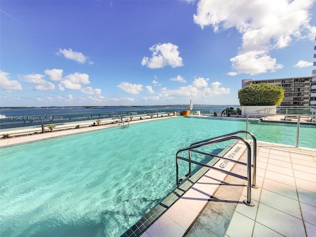 view of pool