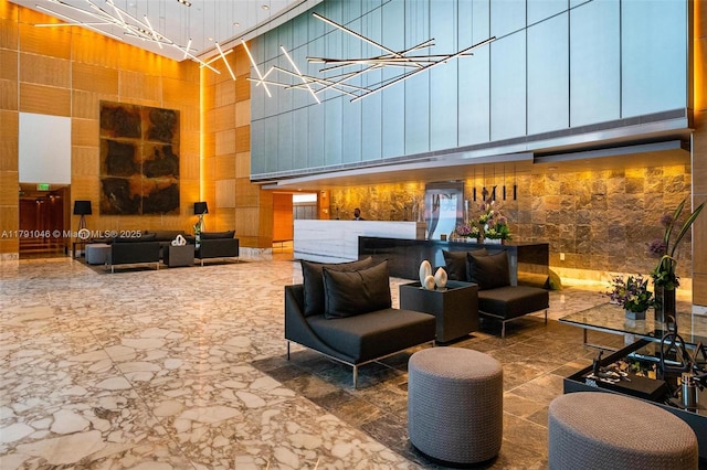 view of community lobby