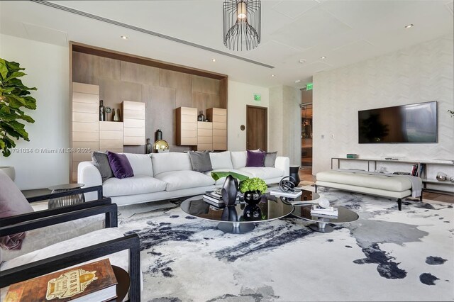 view of living area
