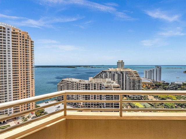 888 Brickell Key Dr Unit 2709, Miami, FL 33131 - property view of water with a city view