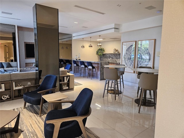 888 Brickell Key Dr Unit 2709, Miami, FL 33131 - community lobby featuring visible vents