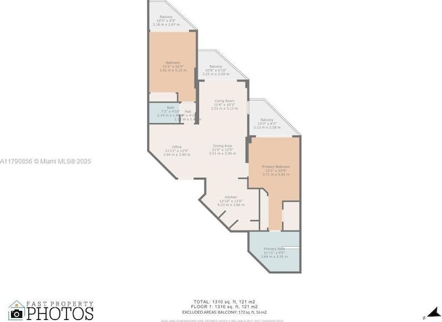 888 Brickell Key Dr Unit 2709, Miami, FL 33131 - view of layout