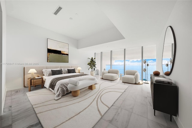 700 NE 26th Ter Unit Th-403, Miami, FL 33137 - bedroom with a wall of windows and access to exterior