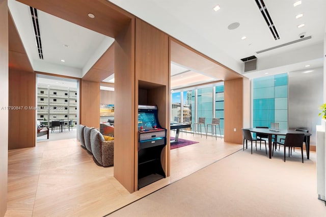 view of playroom