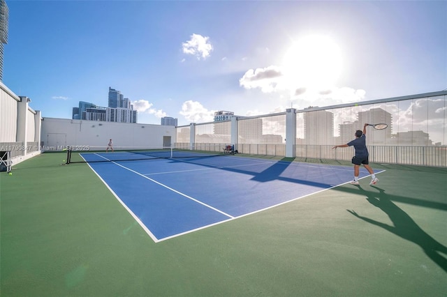 700 NE 26th Ter Unit Th-403, Miami, FL 33137 - view of tennis court