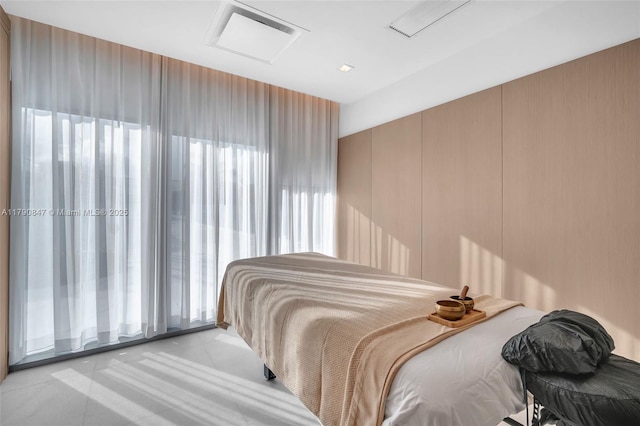 700 NE 26th Ter Unit Th-403, Miami, FL 33137 - bedroom featuring attic access