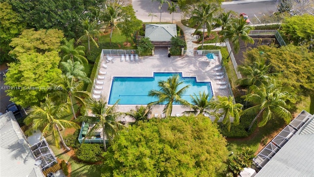drone / aerial view