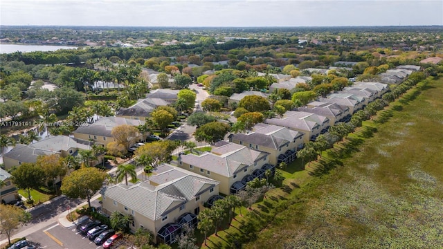 bird's eye view featuring a residential view