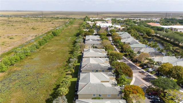 drone / aerial view featuring a residential view