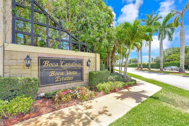 18982 Cloud Lake Cir, Boca Raton, FL 33496 - view of community sign