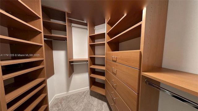 view of spacious closet