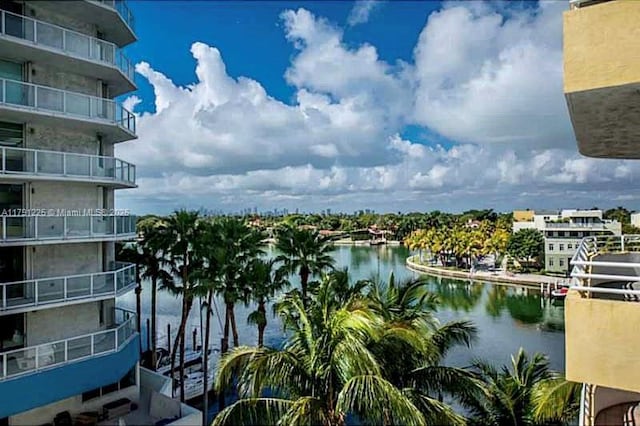 property view of water
